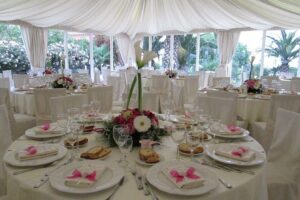 wedding dining in Italy