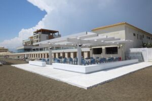 Mediterranean beach wedding venue