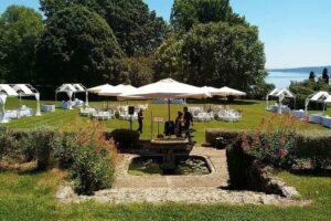 garden wedding in Italy