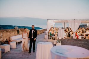 sea view wedding reception