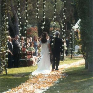 outdoor wedding in Italy