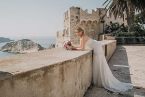Island wedding destination in Abruzzo, Italy. Tremiti Islands San Nicola, San Domino San Capraia