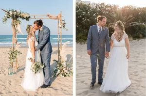 Legal beach weddings in Abruzzo at Silvi, Francavilla, Vasto and other unique locations of this less known region of Italy .